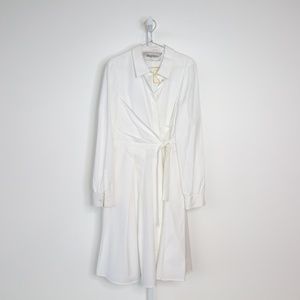 Valentino Long Sleeve Tie Dress